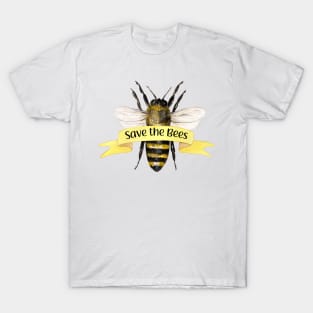 Beautiful Save The Bees T-Shirt